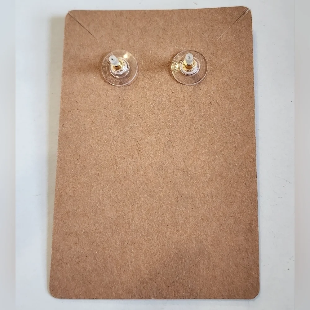 Barbie Pink Heart Shaped Stud Earrings